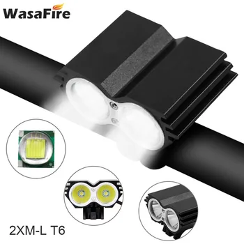 WasaFire X2 XML-T6 Bike Light 7000LM LED Bicycle Front Light мощен мотор на прожекторите МТБ+акумулаторна батерия 18650+Зарядно устройство