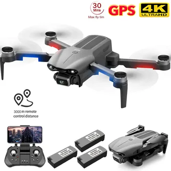 2021 нов F9 GPS Drone 4K Dual HD камера професионална въздушна фотография бесщеточный мотор сгъваема Квадрокоптер RC Distance1200 м