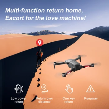 2021 нов F9 GPS Drone 4K Dual HD камера професионална въздушна фотография бесщеточный мотор сгъваема Квадрокоптер RC Distance1200 м