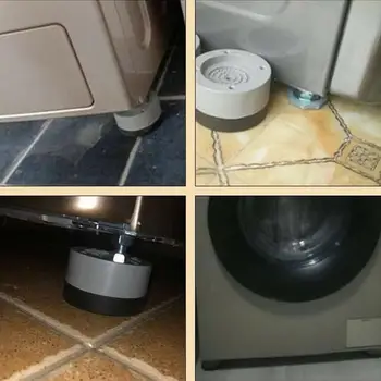 Мини и шумоподавляющие перална машина краката вибрации тежък пол мебели простор анти-вибрационни тампони не защитава задължение N8E3