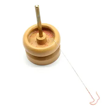 Дървени Топчета Spinner Loader Bowl String Seed Beads Верига Инструмент За Бижута + 2 Игли