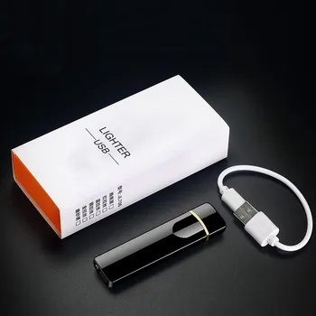 Преносимо оборудване за къмпинг Cigarettes цигари електрически USB зареждане на акумулаторна беспламенная са подбрани запалка безплатен кораб