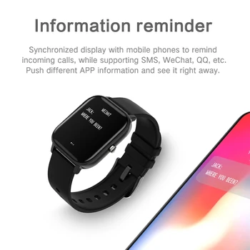 2020 нов цветен екран на смарт часовник на жените и мъжете пълен сензорен фитнес тракер кръвно налягане умни часовници жени умни часовници за Xiaomi