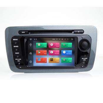 DSP Android 10 кола DVD плейър GPS Bluetooth Car Сателитна Навигация стерео Радио навигация 2 Din GPS главното устройство за SEAT IBIZA 2009-2013