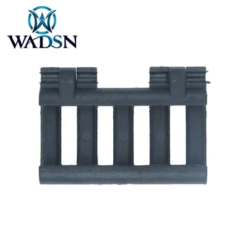 WADSN Еърсофт Tactical 2pcs/1pack 5-slot Rail Cover With Тел Стан фенерче аксесоари пейнтбольная част от MP02007 ловни съоръжения