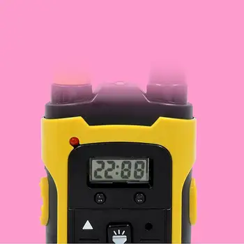 Безжична детска мини-радио Родител-Дете на взаимодействие led светлина открит предизвикателство радиостанция комуникатор подарък за дете