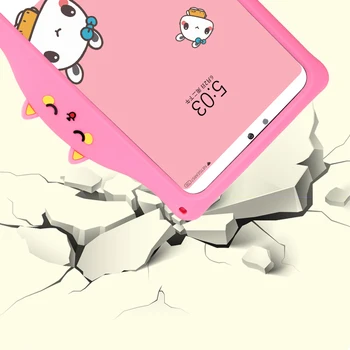 Карикатура силиконов калъф за Xiaomi Mi Pad 4 8 