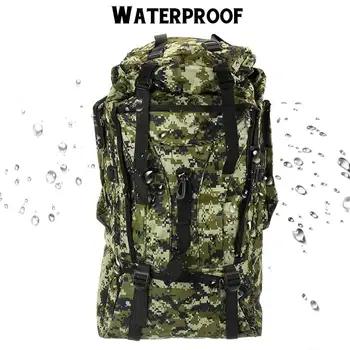 90L унисекс-водоустойчив Мъжки раница пътен пакет спортна чанта военна тактическа чанта открит пешеходен туризъм скално катерене и къмпинг раница за Мал