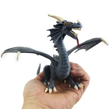 1бр Западен пластмасов птерозавр Дракон, динозавър модел играчки на най-добрият коледен подарък за рождения ден на децата си Бебешки играчки