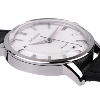 HEIMDALLR луксозни мъжки часовник бял циферблат класически часовник минерално стъкло механизъм Miyota 8215 самостоятелно ликвидация мъжки механични часовници