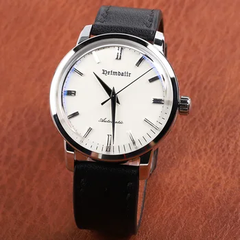 HEIMDALLR луксозни мъжки часовник бял циферблат класически часовник минерално стъкло механизъм Miyota 8215 самостоятелно ликвидация мъжки механични часовници