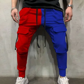 M-3XL мъжки ежедневни панталони-карго класически улични цветни лоскутные спортни панталони камуфляжные военни панталони с много джобове