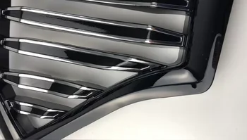 Подходящ за Hyundai Tucson 2019 2020 предната състезателна решетка ABS silver grill лъскава черна решетка високо качество