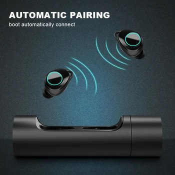 X8 TWS Bluetooth V5.0 слушалки сензорно управление водоустойчив безжични слушалки мини Близнаци стерео втулки слушалки за PC Телефон xiaomi