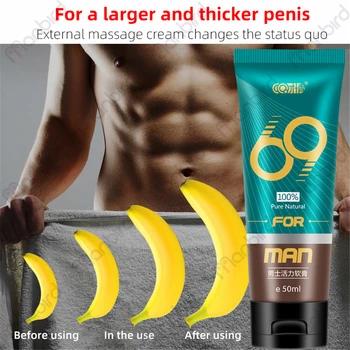 По-голям пенис силен човек уголемяване на пениса крем натурален билков мехлем мак за по-дебели по-дълго време секс продукт за мъже 18+