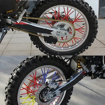 72 бр. аксесоари за мотоциклети капачка джанта спицевого колела тайна тръба за аксесоари Gsx-R 300 Exc Yamaha Mt 125 Husqvarna 701