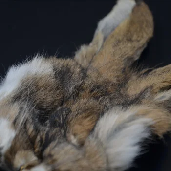 Созерцатель fly tying Hare Маска богат гвардия на косата дублирането материали естествена кожа заек свързване на ухото на заек нимфи риболов на пъстърва