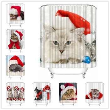Musife Custom Arctic Cat душ завеса водоустойчив полиестерна тъкан, баня с куки САМ Home Decor