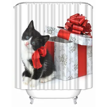 Musife Custom Arctic Cat душ завеса водоустойчив полиестерна тъкан, баня с куки САМ Home Decor
