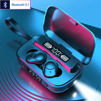 TWS A13 Bluetooth слушалки True Wireless слушалки 5.1 слушалки в ушите спортни водоустойчиви слушалки стерео звук спортен слушалка