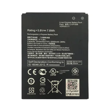 3.8 V 2070mAh C11P1506 батерия за Asus Live G500TG ZC500TG Z00vd ZenFone Go 5.5 инчов мобилен телефон