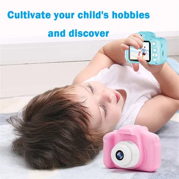 играчки за деца цифрова камера 2.0 LCD Mini Camera HD 1080P детска спортна камера подарък zabawki dla dzieci juguetes#L35
