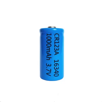 8 бр./лот 3.7 V 1000mAh li-ion батерия 16340 cr123a lithium батерии 3.7 V CR123 за лазерна писалка LED фенерче клетка