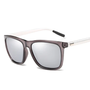 2020 модерни дамски слънчеви очила ретро метални квадратни извънгабаритни рамки високо качество на смола Материал на лещи A387 UV400 защитни очила