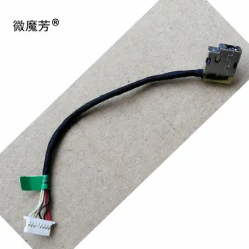 Штепсельная вилица подмяна на DC Power Jack части с кабел здрав лаптоп конектор за зареждане порт полезно за HP 250 255 аксесоари