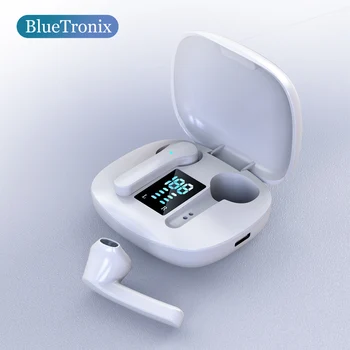 BlueTronix TWS Bluetooth слушалки с микрофон сензорно управление безжични слушалки HIFI Mini In-Ear слушалки Sport Running HDCall