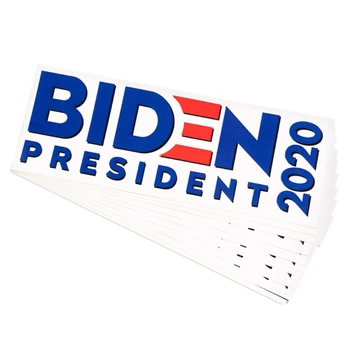 300 бр Джо Байдън за президентската кампания стикер върху бронята на автомобили високо качество на печат