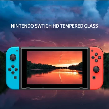 2 бр./лот от закалено стъкло протектор на екрана, за да Nintend Превключвател за Nintendo Switch 3ds Ultra 9H защитно фолио Nintendos Switch