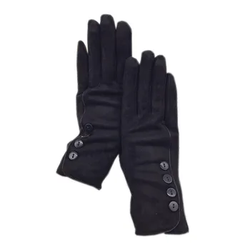 Зимни дамски ръкавици 2020 нова мода велур сгъстено супер мека на допир екран зимни ръкавици черен, бежов, тъмно син, кафяв спорт r