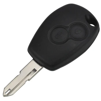 Jingyuqin 2 бутона на дистанционното на ключа на автомобила калъф за Renault Виваро Movano Traffic Master попитайте 433 Mhz PCF7947 транспондер чип