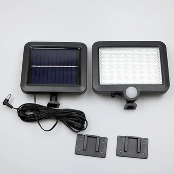[DENGSUM]56 LED Solar Light Waterproof PIR Motion Sensor Wall Lamp Outdoor Garden Parks Security EmergencyStreet SolarGarden