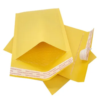 30 бр./лот 110x150 мм крафт-хартия пощенски кутии пузырьковые чанти пликове пощенски кутии мек пощенски плик с шампанско пощенска чанта