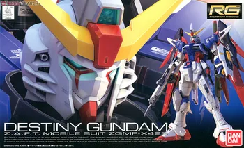 Bandai Gundam 81595 RG 1/144 Destiny Mobile Suit Събрание Model Комплекти фигурки пластмасови модели играчки