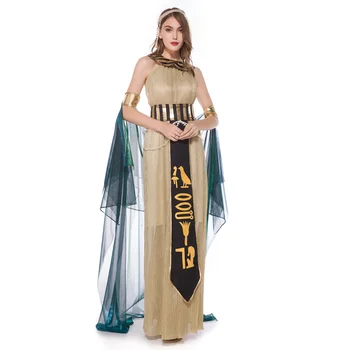 Хелоуин костюм cosplay Клеопатра танцьорка момиче Маскараден костюм партия маскарадное рокля