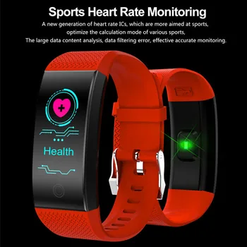 2019 Нови умен часовник жена кръвно налягане водоустойчив смарт гривна монитор на сърдечната честота фитнес тракер смарт група за дами + Box