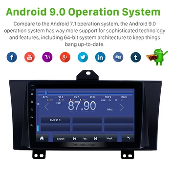 Seicane 9-инчов Android 9.0 автомобилен GPS авто стерео радио за Honda Elysion 2012 2013 2.5 D Screen Unit подкрепа Carplay