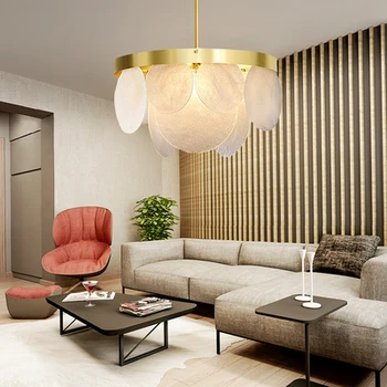 Модерен минималистичен окачен лампа Nordic Ceiling Clothing glass Decoration топка лампа за спални хол трапезария