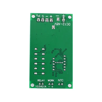 DC 12V 24V 48V PWM 4-Wire Fan Temperature Controller Speed Governor Display Module for PC Фен/Alarm