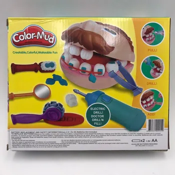 Детски образователни играчки комплект за творчество за деца с глина подарък fo момчета момичета лекар играчки