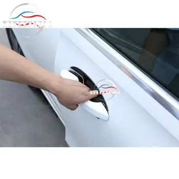 За Mercedes-Benz B GLB Class 2020 Carbon fiber Exterior Car Door Handles bowl Decorate Cover Trim Auto Външна Handle bowl Cover