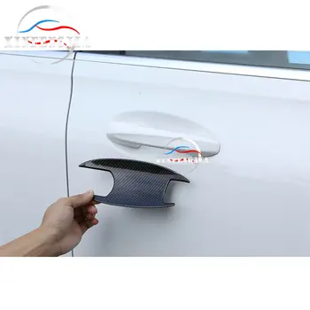 За Mercedes-Benz B GLB Class 2020 Carbon fiber Exterior Car Door Handles bowl Decorate Cover Trim Auto Външна Handle bowl Cover