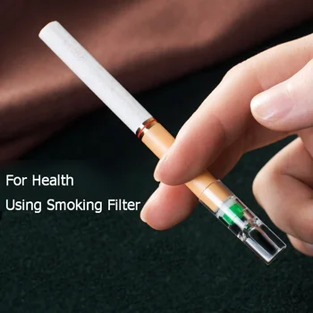 100-400 бр./компл. за еднократна употреба на цигари притежателя на филтър за намаляване на смола тръби почистване на контейнера цигари, филтри, аксесоари за пушачи