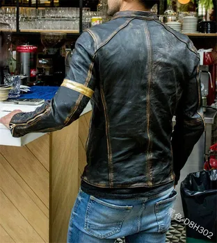 MORUANCLE мъжка мода, кожени байкерские якета от изкуствена кожа PU мотоциклет на горно облекло за мъже, градинска облекло плюс размер S-5XL