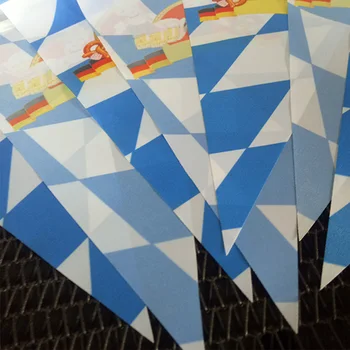 Вимпел Банер Октоберфест Баварската Виси Кариран Флаг Бира Тематичен Декор За Украса На Партията На 10 Метра Нов