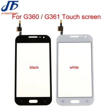 Подмяна на 10 бр. За Samsung Galaxy Основната Prime G360 G360H G360F G361 G361f сензорен дисплей Digitizer преден стъклен панел обектив 4.5