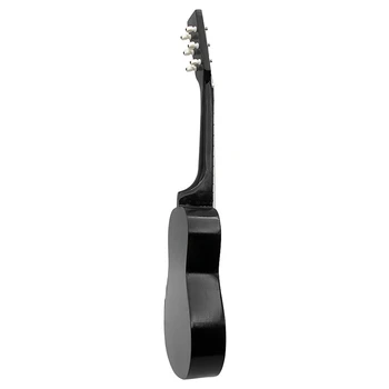 23-инчов малка мини китара Липа 6 струни акустична китара с плектър на струните аксесоар за начинаещи деца детски подарък